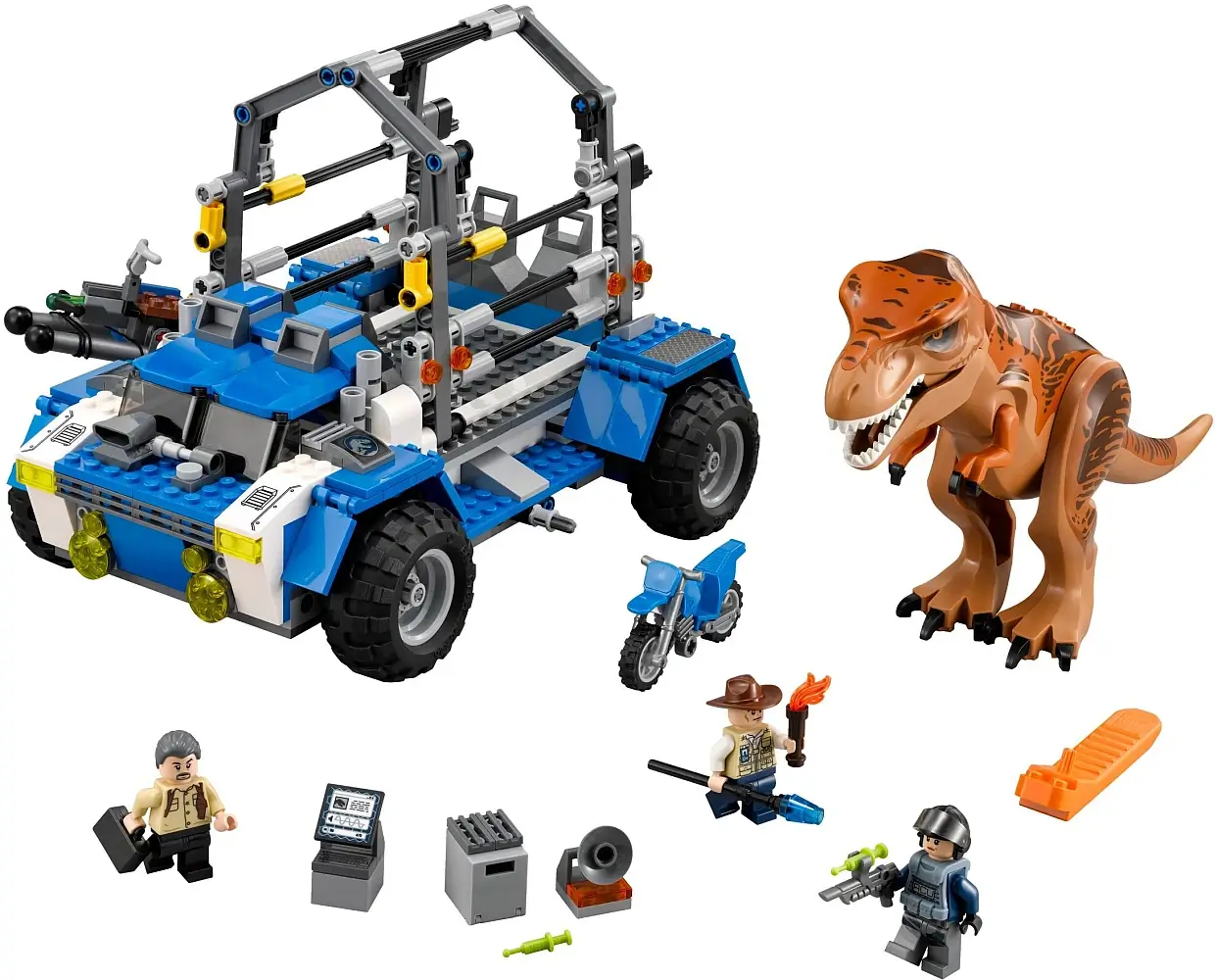 Pojazd tropiciela tyranozaura z serii LEGO® Jurassic World™