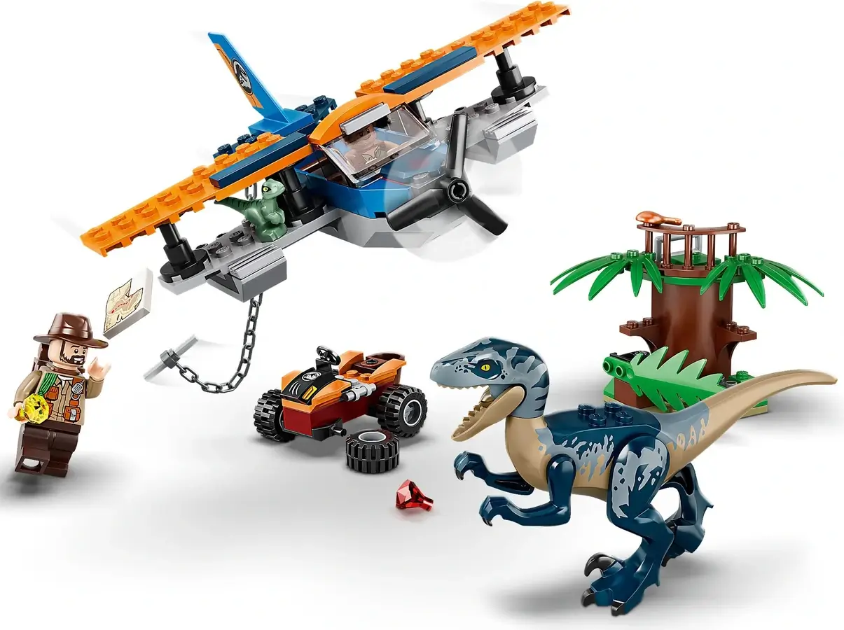 Dinozaur welociraptor z serii LEGO® Jurassic World™