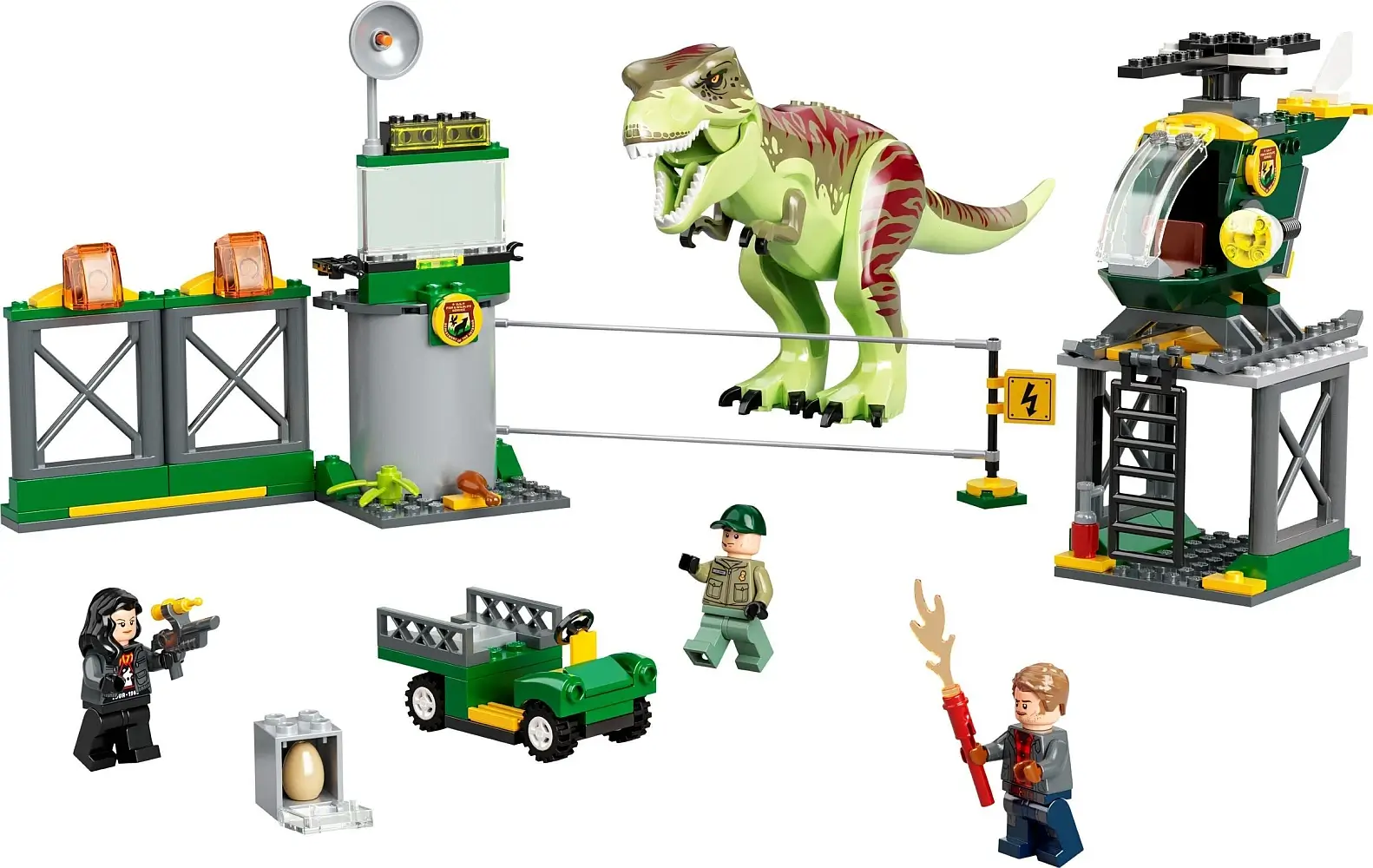 Ucieczka Tyranozaura z serii LEGO® Jurassic World™