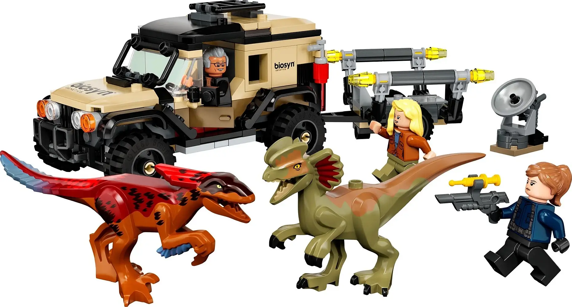 Transport dinozaurów z serii LEGO® Jurassic World™