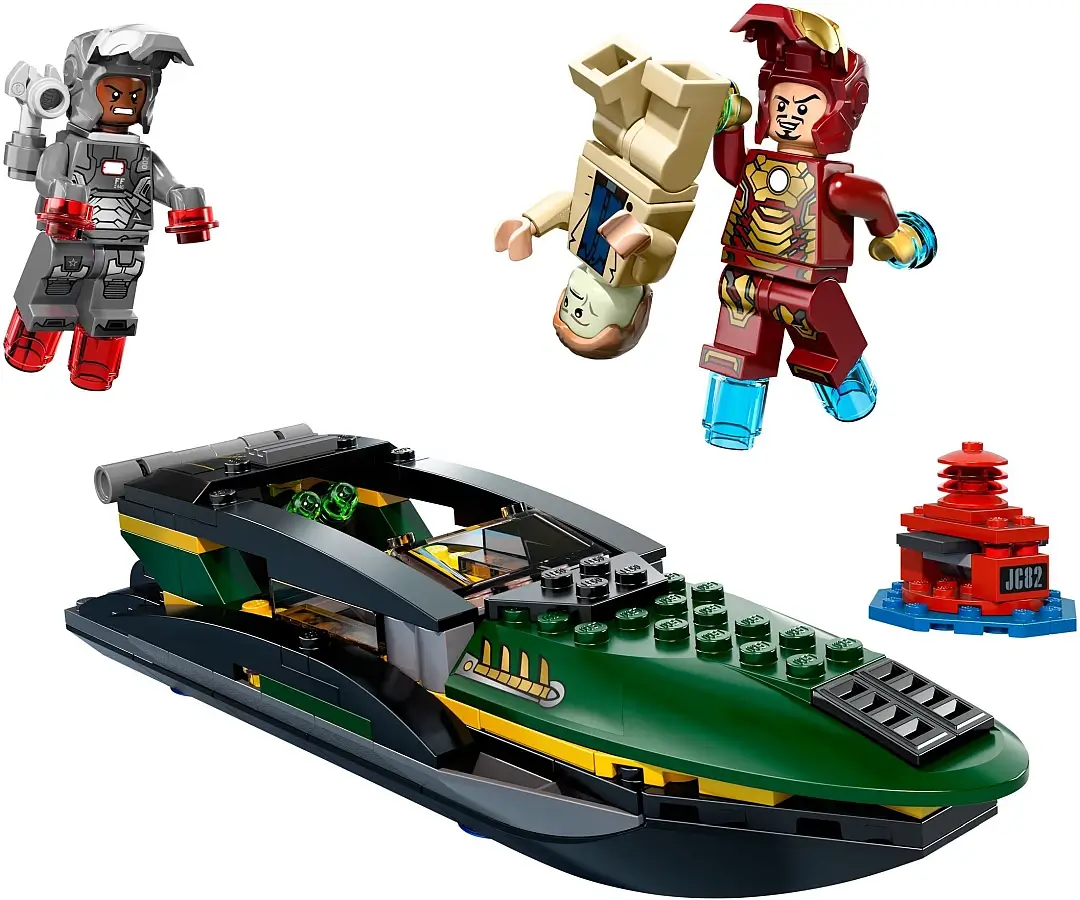 Motorówka i bitwa o port Extremis™ z serii LEGO® Marvel™