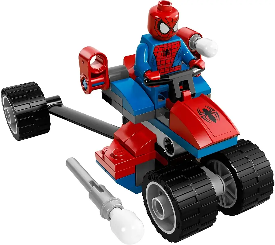 Trójkołowiec Spider-Mana z serii LEGO® Marvel™