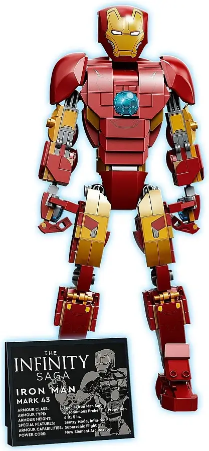 Duża figurka Iron Mana z serii LEGO® Marvel™