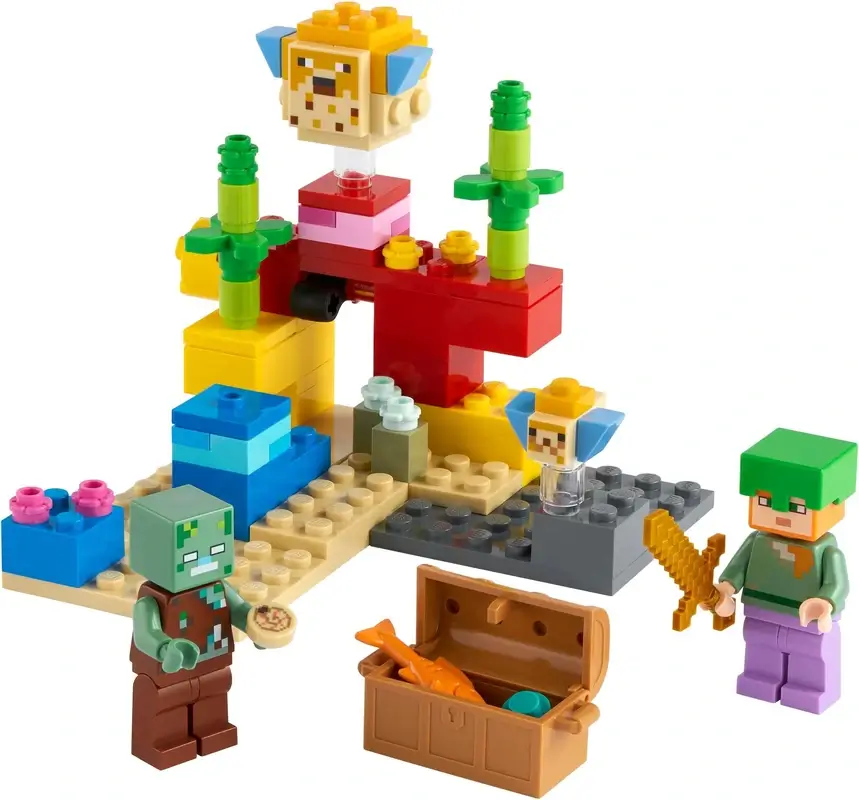 Rafa koralowa z serii LEGO® Minecraft™