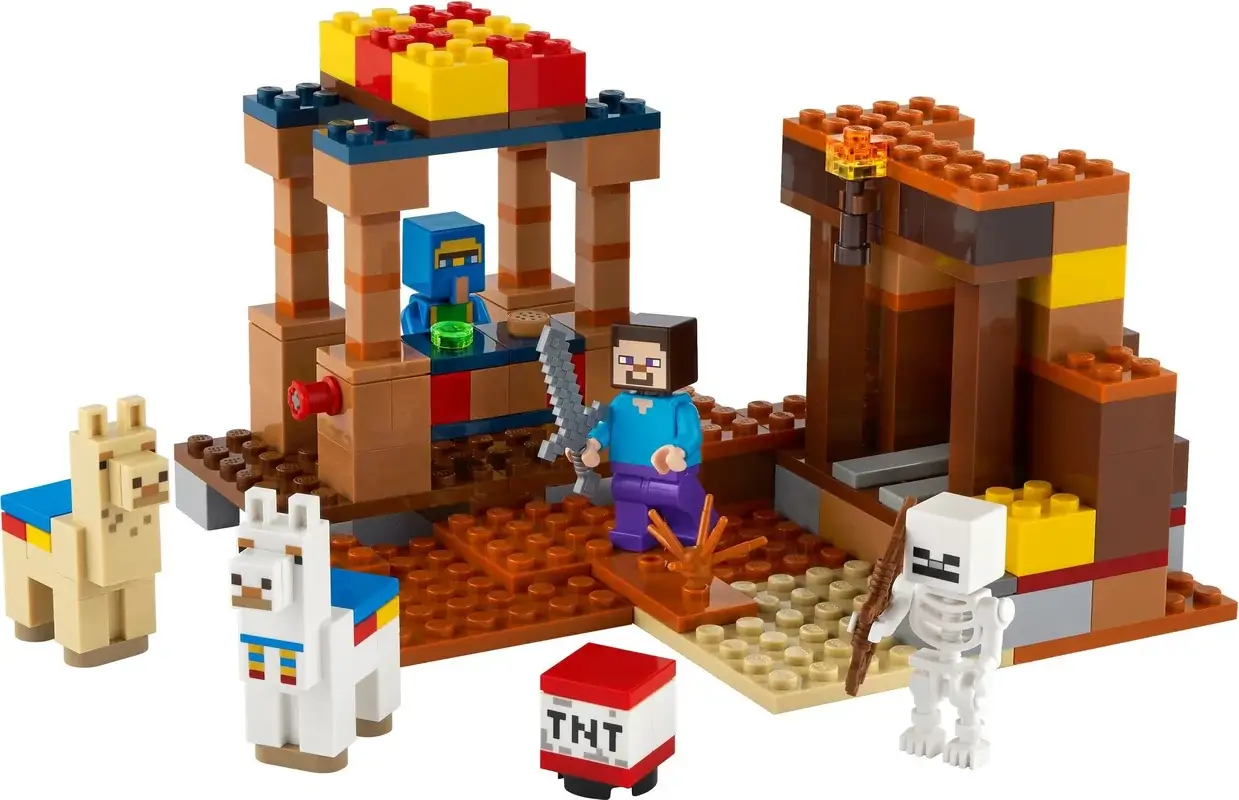 Punkt handlowy z serii LEGO® Minecraft™