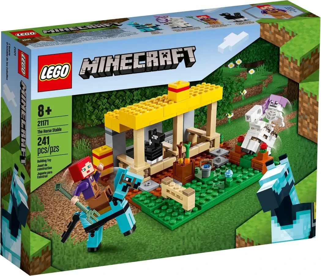 Pudełko zestawu 21171 z serii Minecraft™ – Stajnia