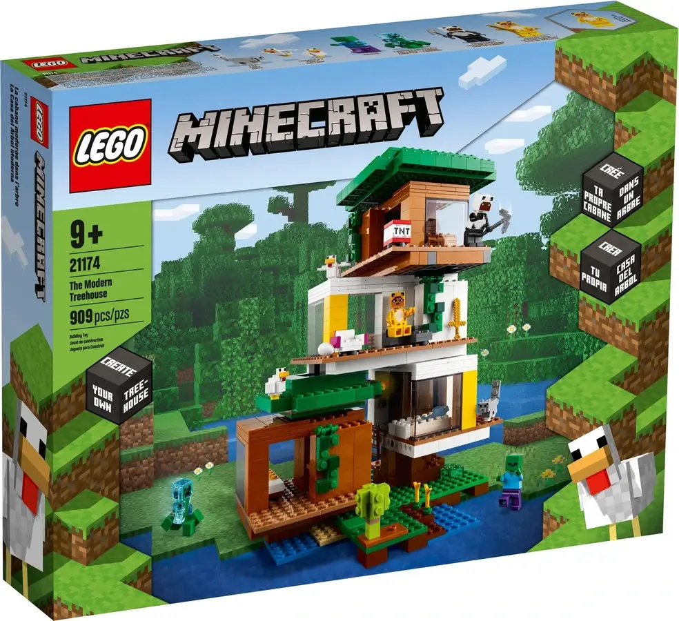 Pudełko zestawu 21174 z serii Minecraft™ – domek na drzewie