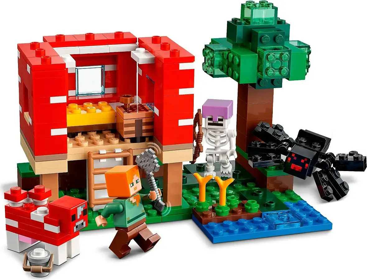 Dom w grzybie z serii LEGO® Minecraft