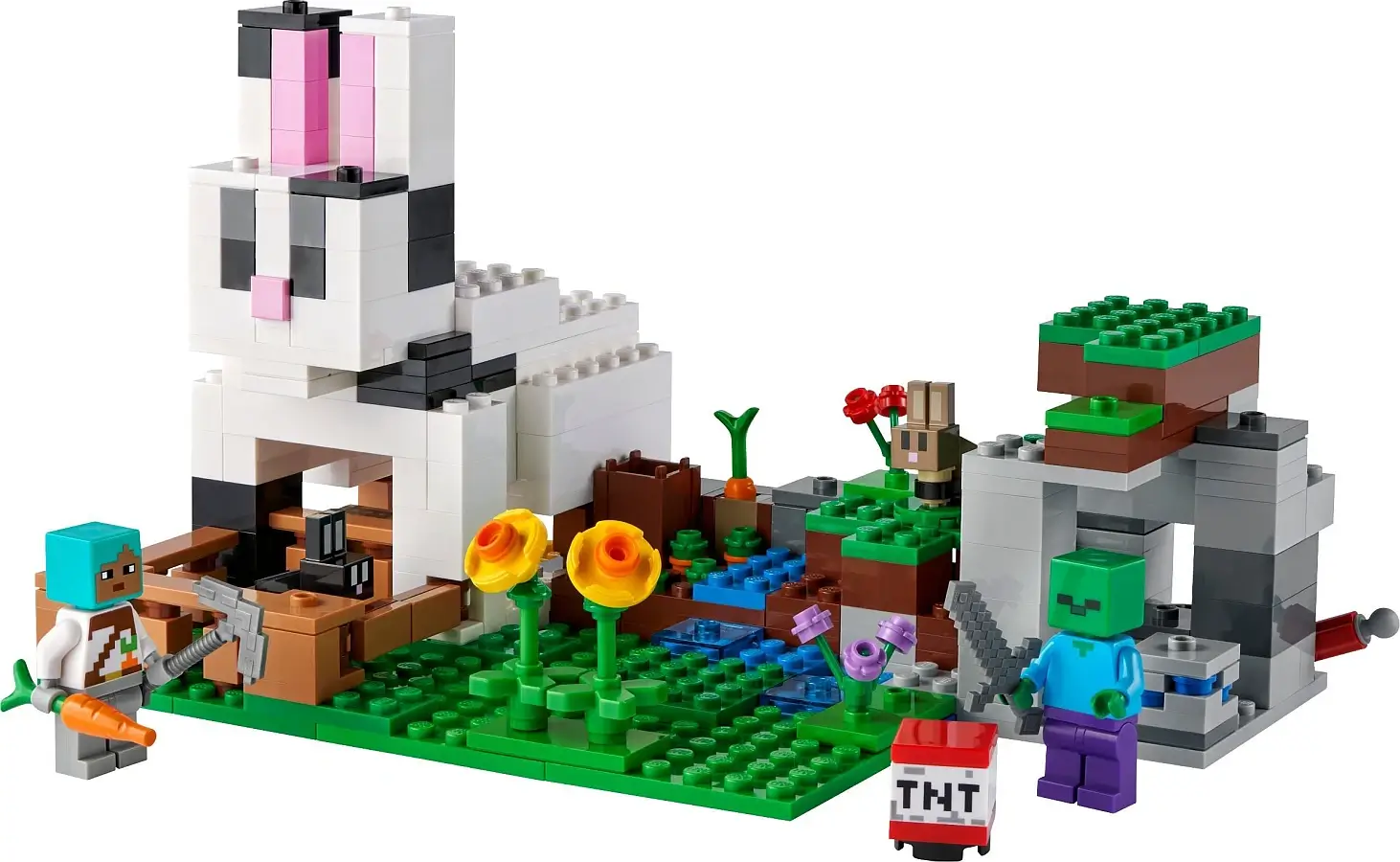 Królicza farma z serii LEGO® Minecraft