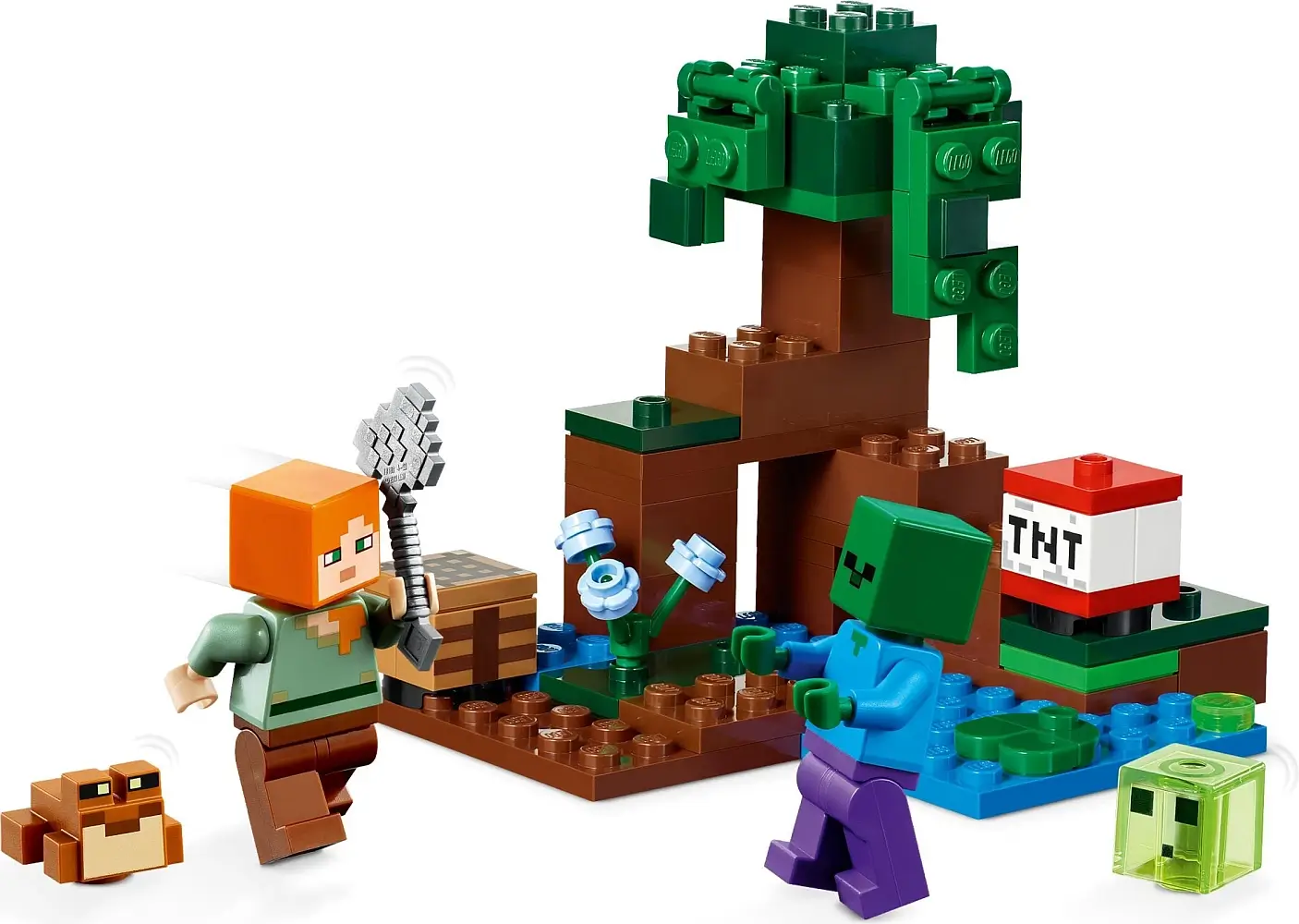 Przygoda na mokradłach z serii LEGO® Minecraft™