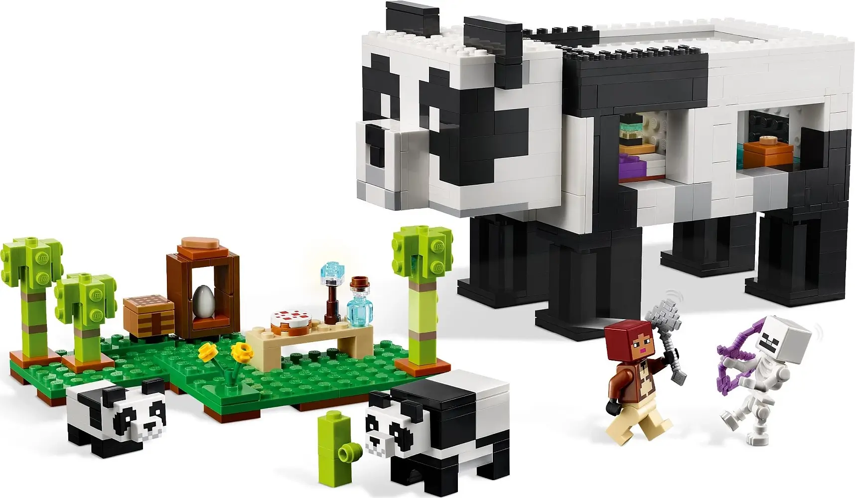Rezerwat pandy z serii LEGO® Minecraft™