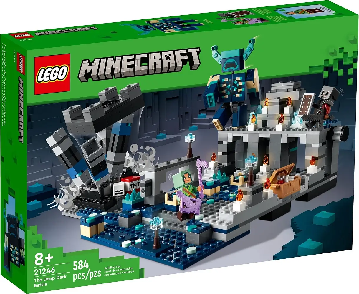 Pudełko zestawu 21246 z serii Minecraft™ – Mrocznej głębia