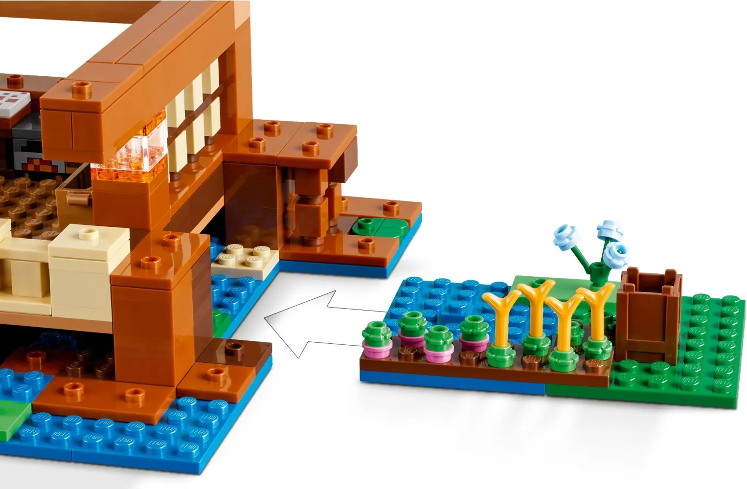 Gospodarstwo z zestawu LEGO® nr 21256