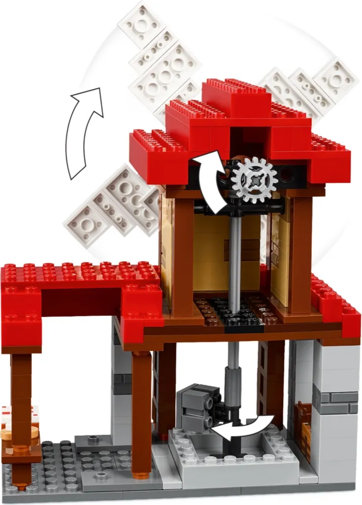 Wiatrak z zestawu LEGO® nr 21262