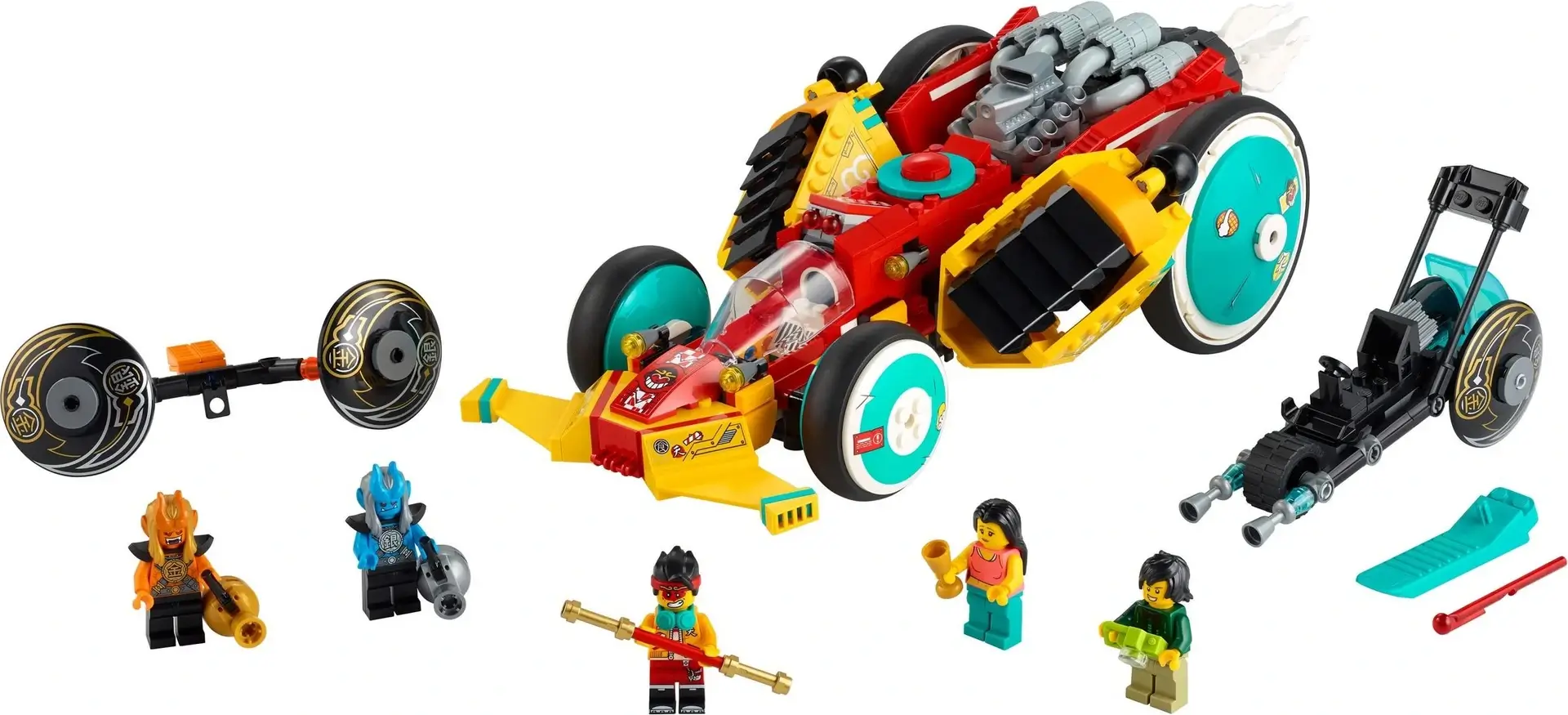 Szybki Roadster Monkie Kida™ z serii LEGO® Monkie Kid™
