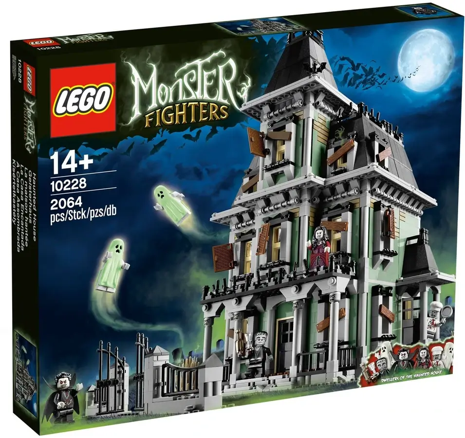 Pudełko zestawu 10228 z serii LEGO® Monster Fighters – Nawiedzony dom