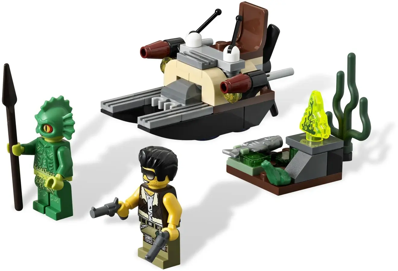 Zielony stwór z bagien z serii LEGO® Monster Fighters
