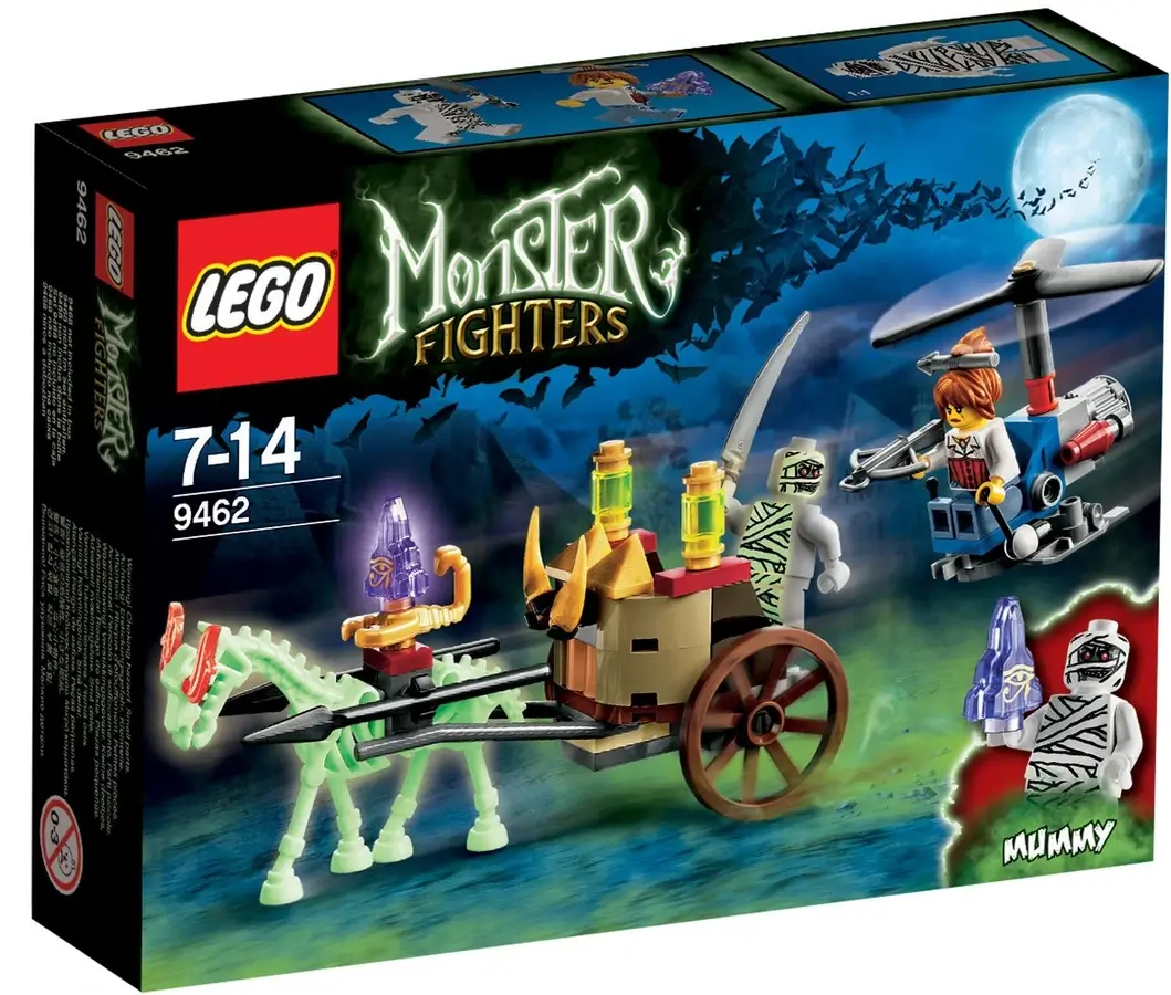 Pudełko zestawu 9462 z serii LEGO® Monster Fighters – Mumia
