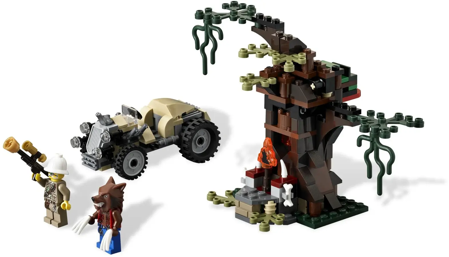 Wilkołak w lesie z serii LEGO® Monster Fighters