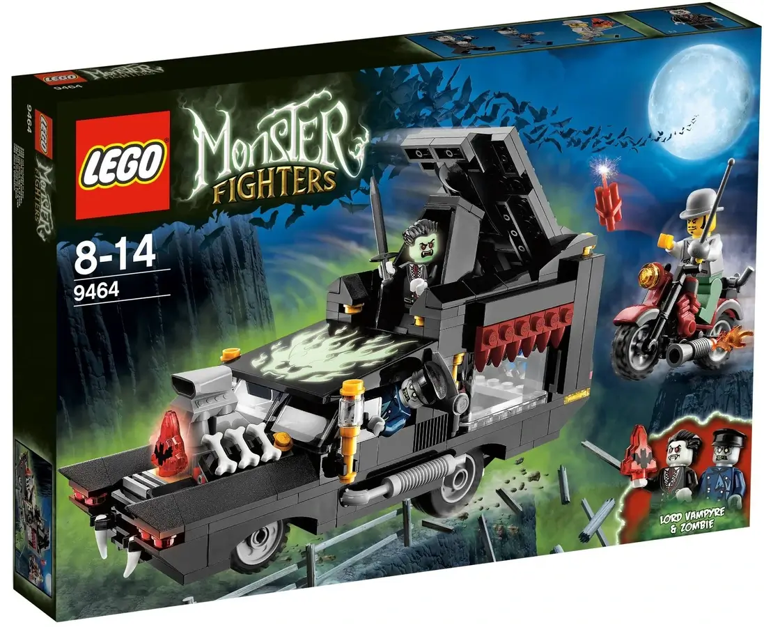 Pudełko zestawu 9464 z serii LEGO® Monster Fighters – Karawan wampirów