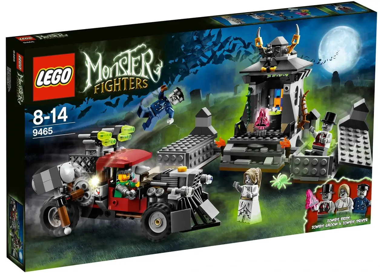 Pudełko zestawu 9465 z serii LEGO® Monster Fighters – Zombie