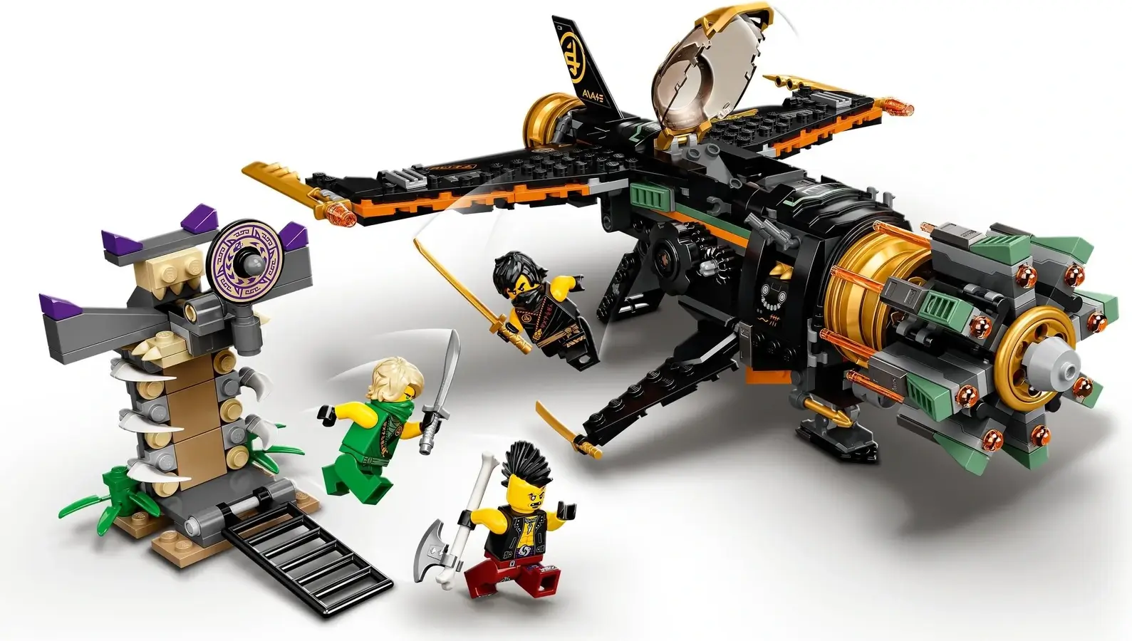 Samolot Kruszarka skał z serii LEGO® NINJAGO®