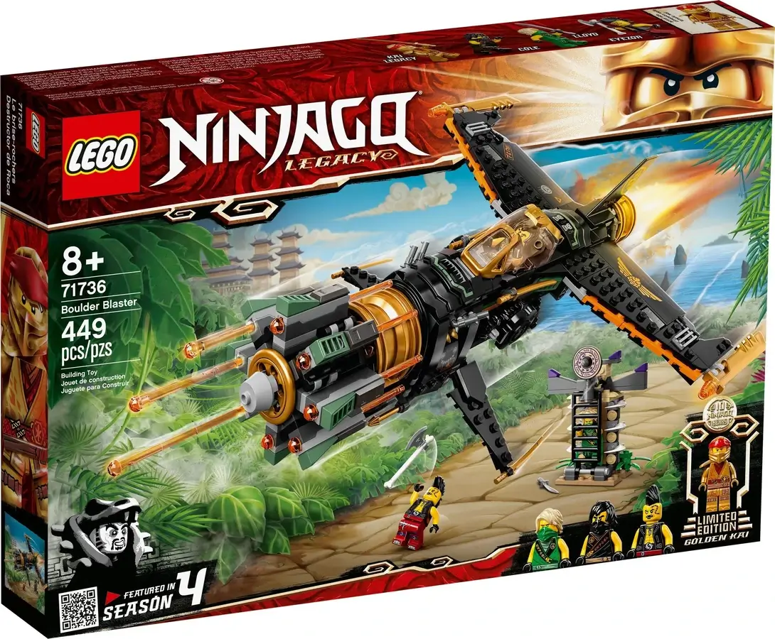 Pudełko zestawu 71736 z serii LEGO® NINJAGO® – samolot ninja
