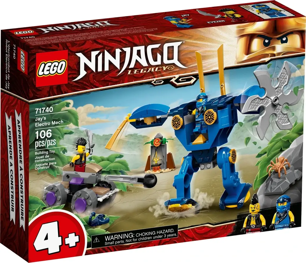 Pudełko zestawu 71740 z serii LEGO® NINJAGO® – ElectroMech