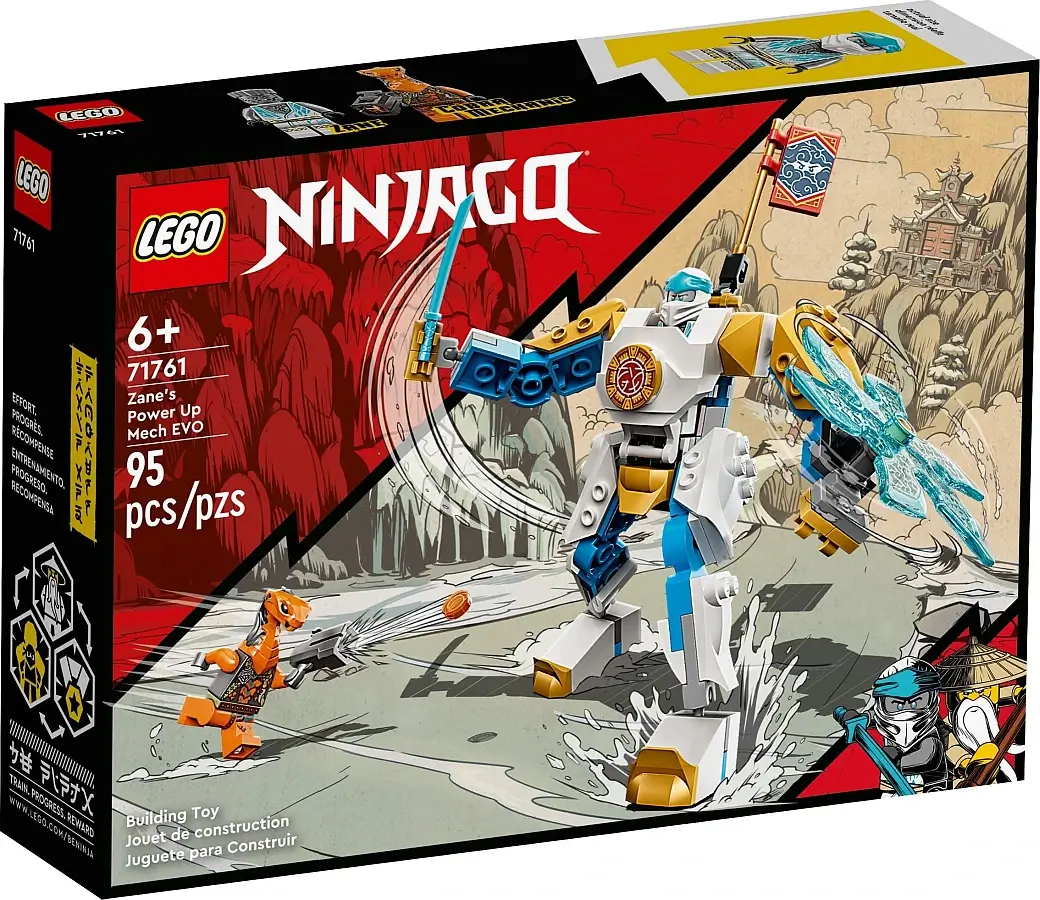 Pudełko zestawu 71761 z serii LEGO® NINJAGO® – mech Zane’a