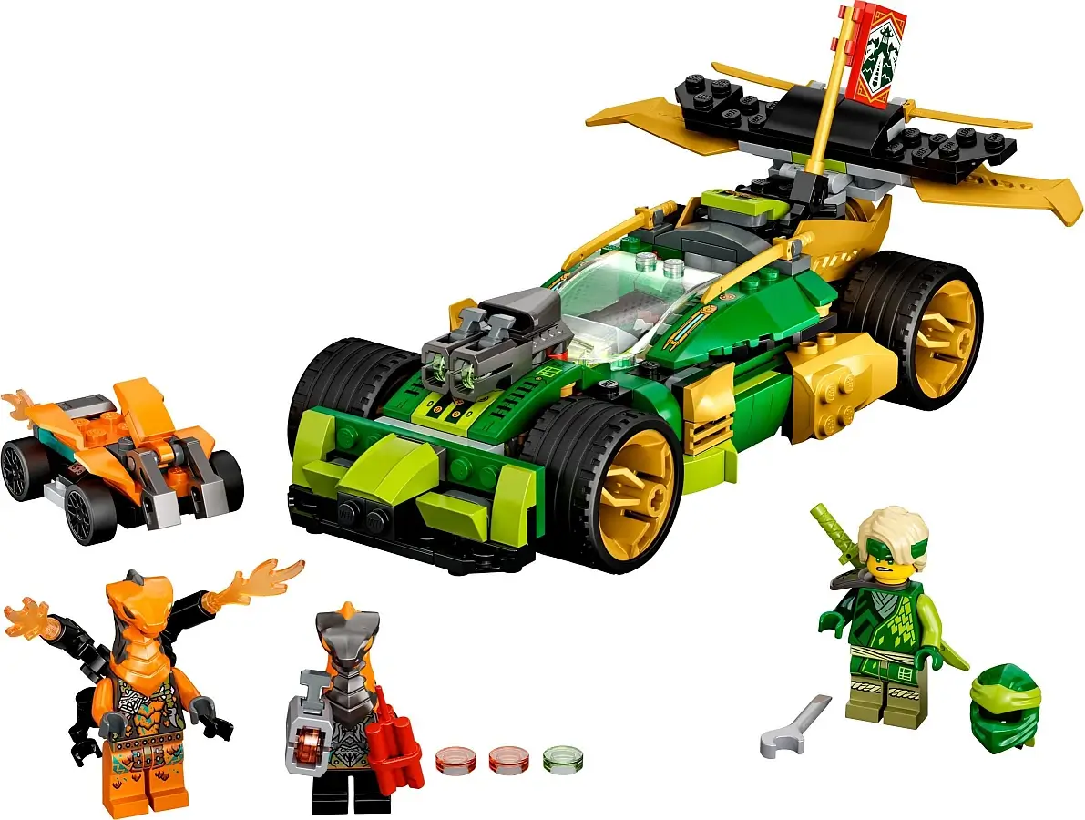 Samochód wyścigowy Lloyda EVO z serii LEGO® NINJAGO®