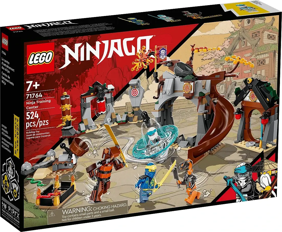 Pudełko zestawu 71764 z serii LEGO® NINJAGO® – centrum szkoleniowe ninja