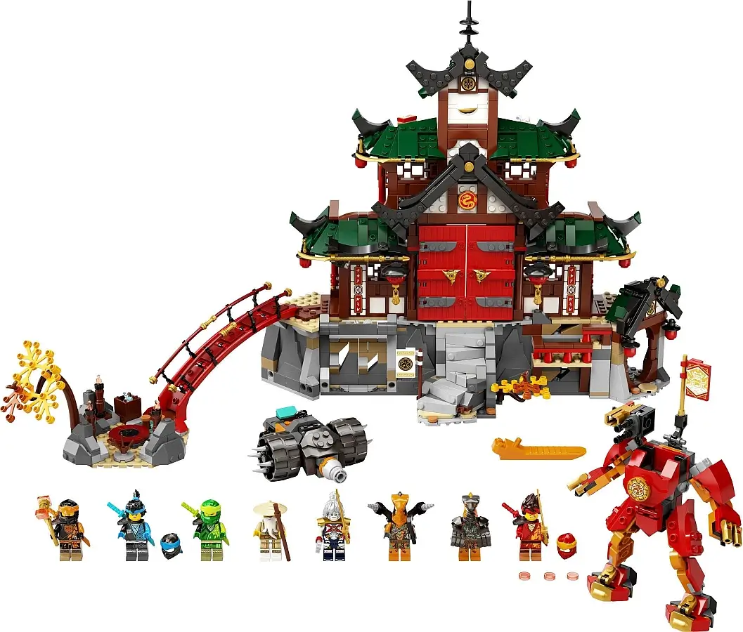 Dojo ninja w świątyni z serii LEGO® NINJAGO®
