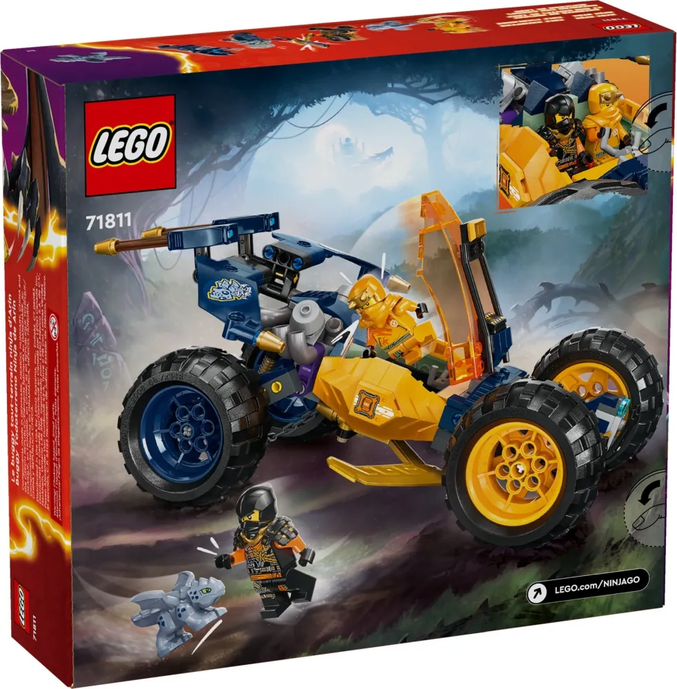Tył pudełka 71811 z linii LEGO® NINJAGO®