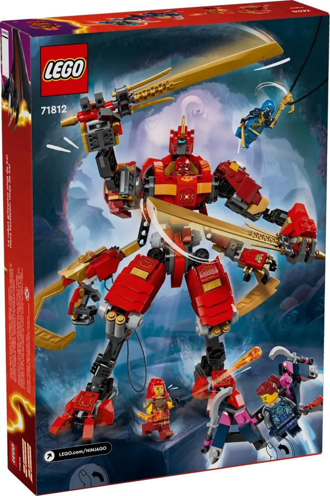 Tył pudełka 71812 z linii LEGO® NINJAGO®
