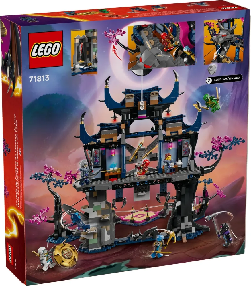 Tył pudełka 71813 z linii LEGO® NINJAGO®