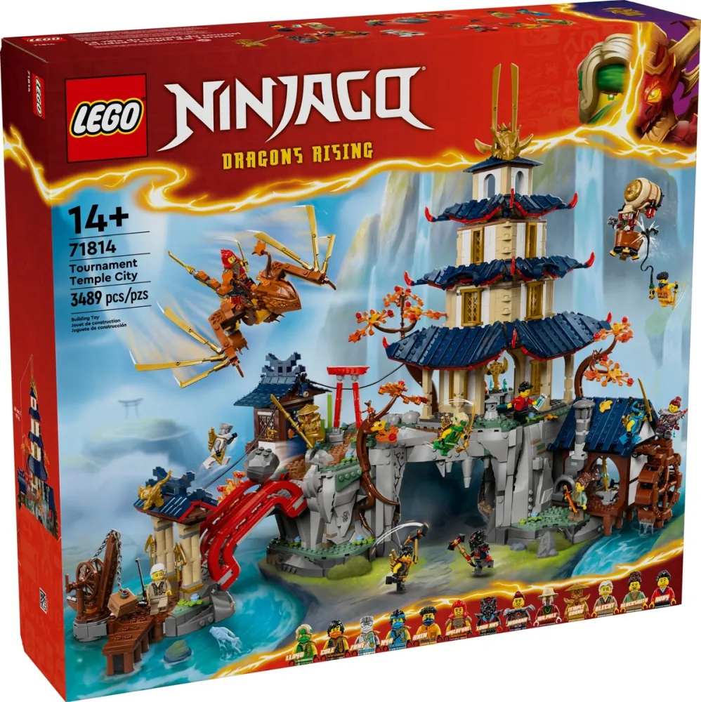 Pudełko zestawu 71814 z serii LEGO® NINJAGO®