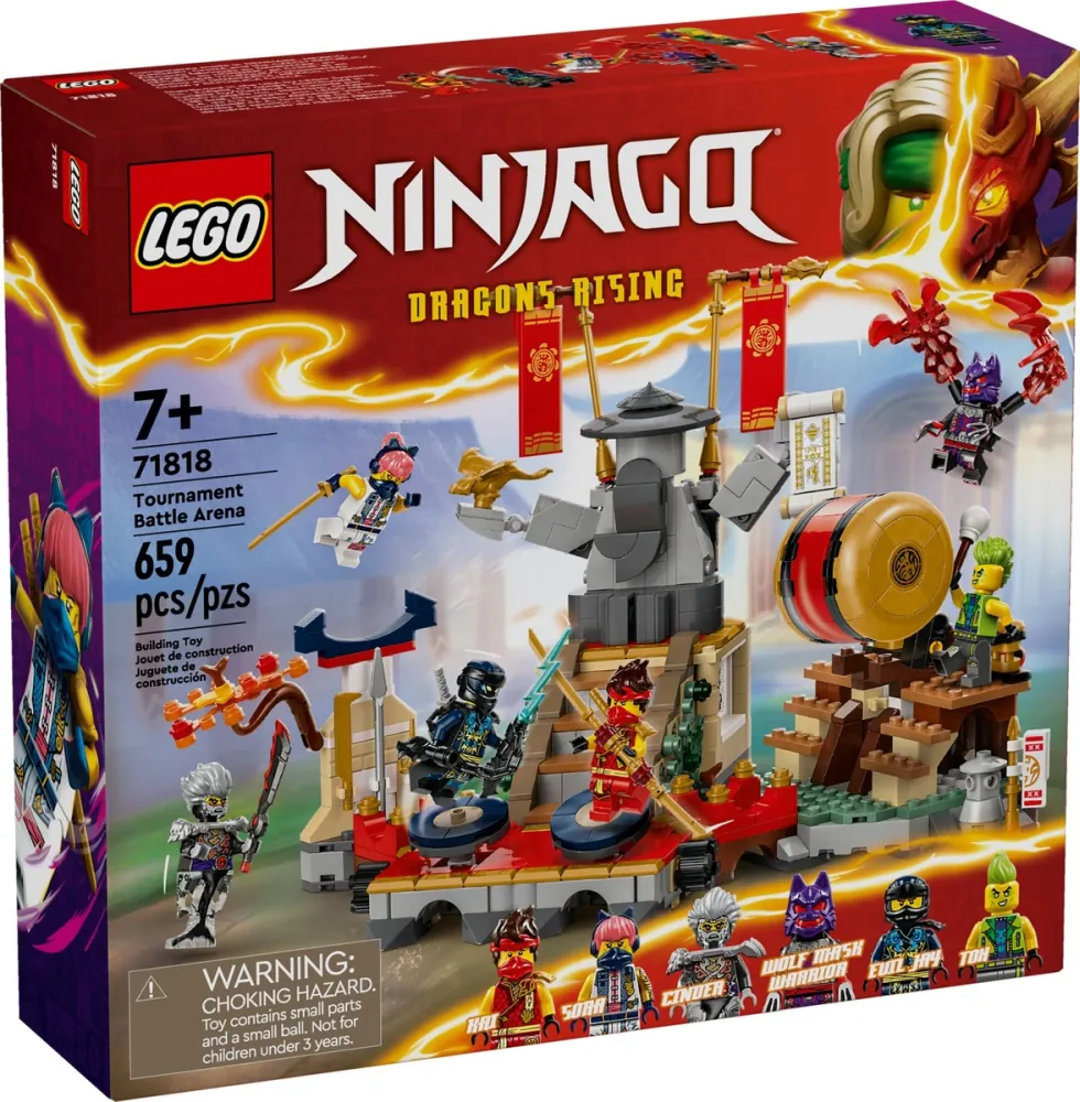 Pudełko zestawu 71818 z serii LEGO® NINJAGO®