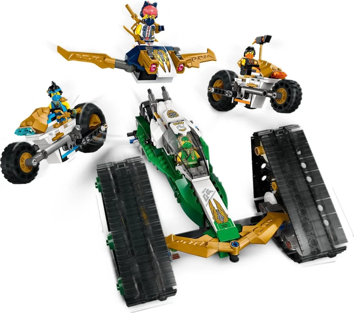 Pojazdy z zestawu LEGO® nr 71820