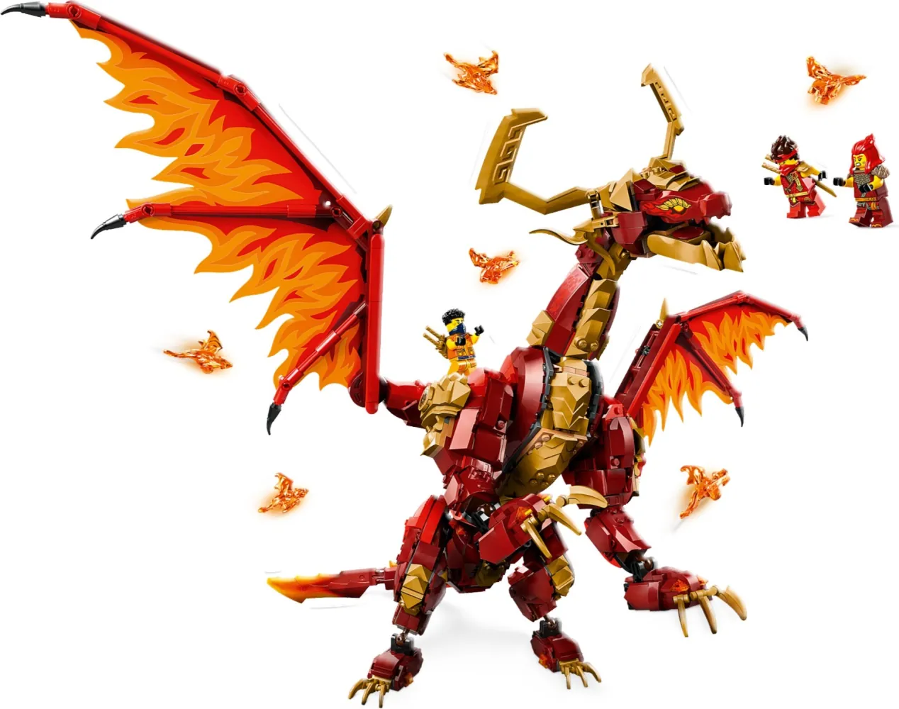 Duży smok z zestawu LEGO® nr 71822