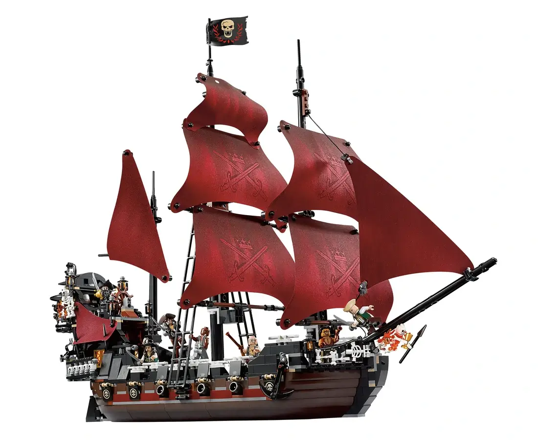 Statek Czarnobrodego - zemsta królowej Anny z serii LEGO® Piraci z Karaibów™