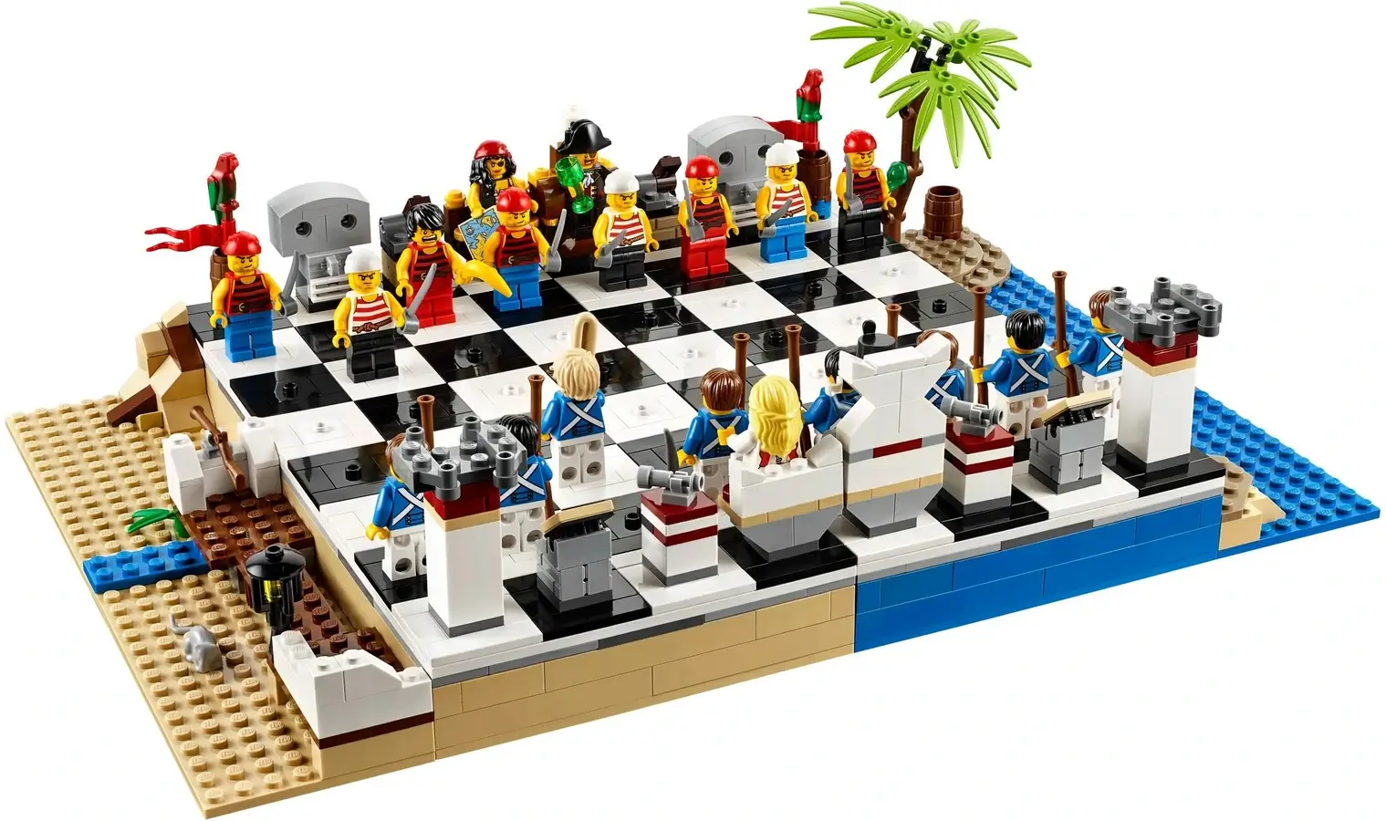 Piracki zestaw szachów z serii LEGO® Piraci