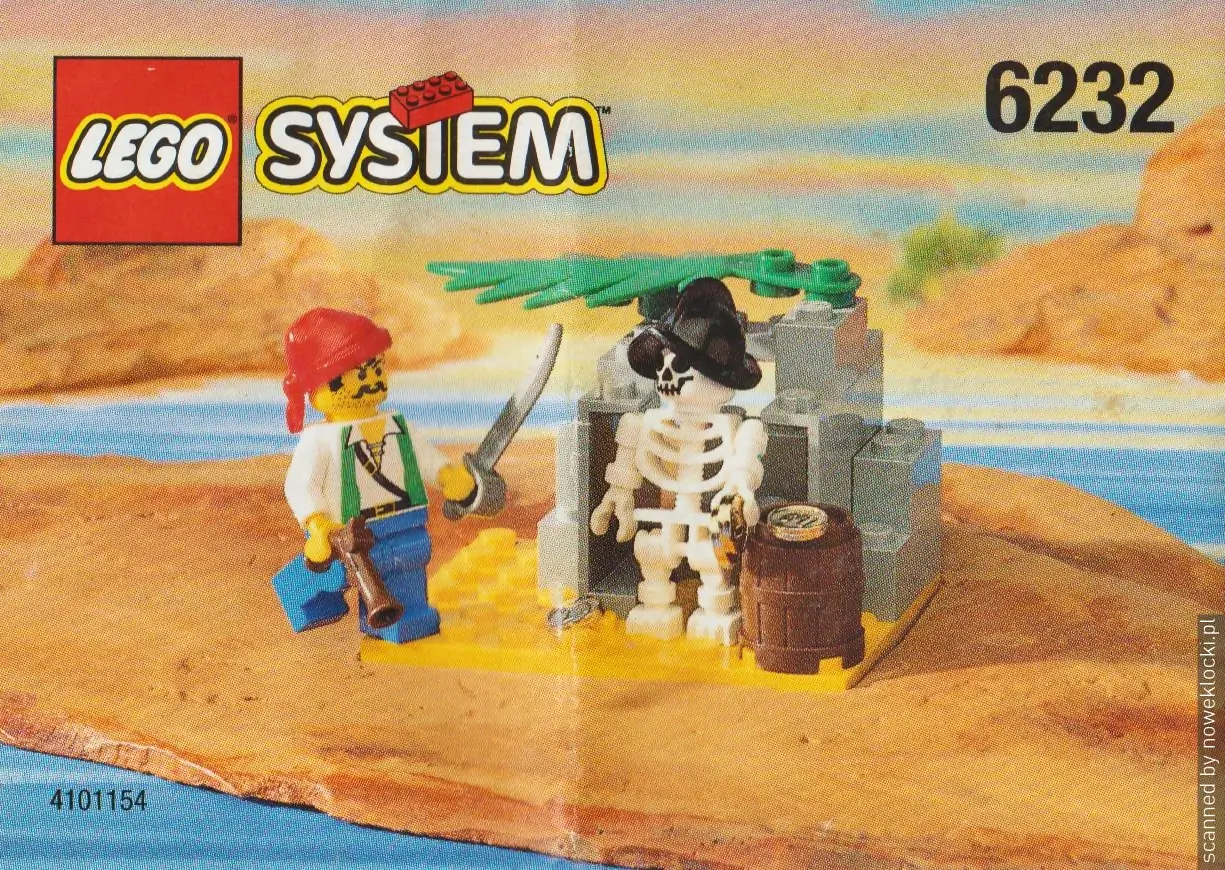 Zdjecie zestawu LEGO® nr 6232 – Jaskinia Szkieletów