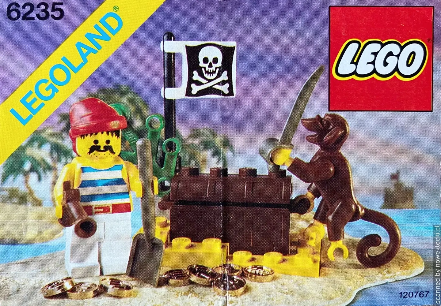 Zdjecie zestawu LEGO® nr 6235 – Zakopany skarb