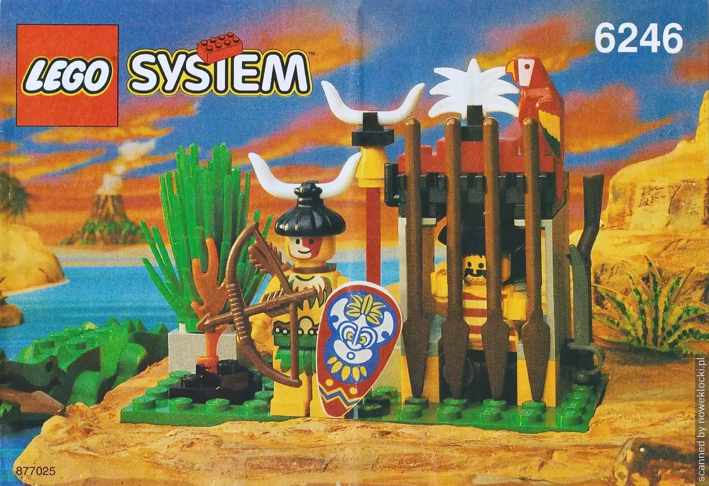 Zdjecie zestawu LEGO® nr 6246 – Więzienie z krokodylem