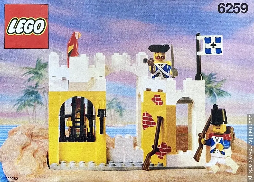 Zdjecie zestawu LEGO® nr 6259 – Areszt Gubernatora Broadside'a
