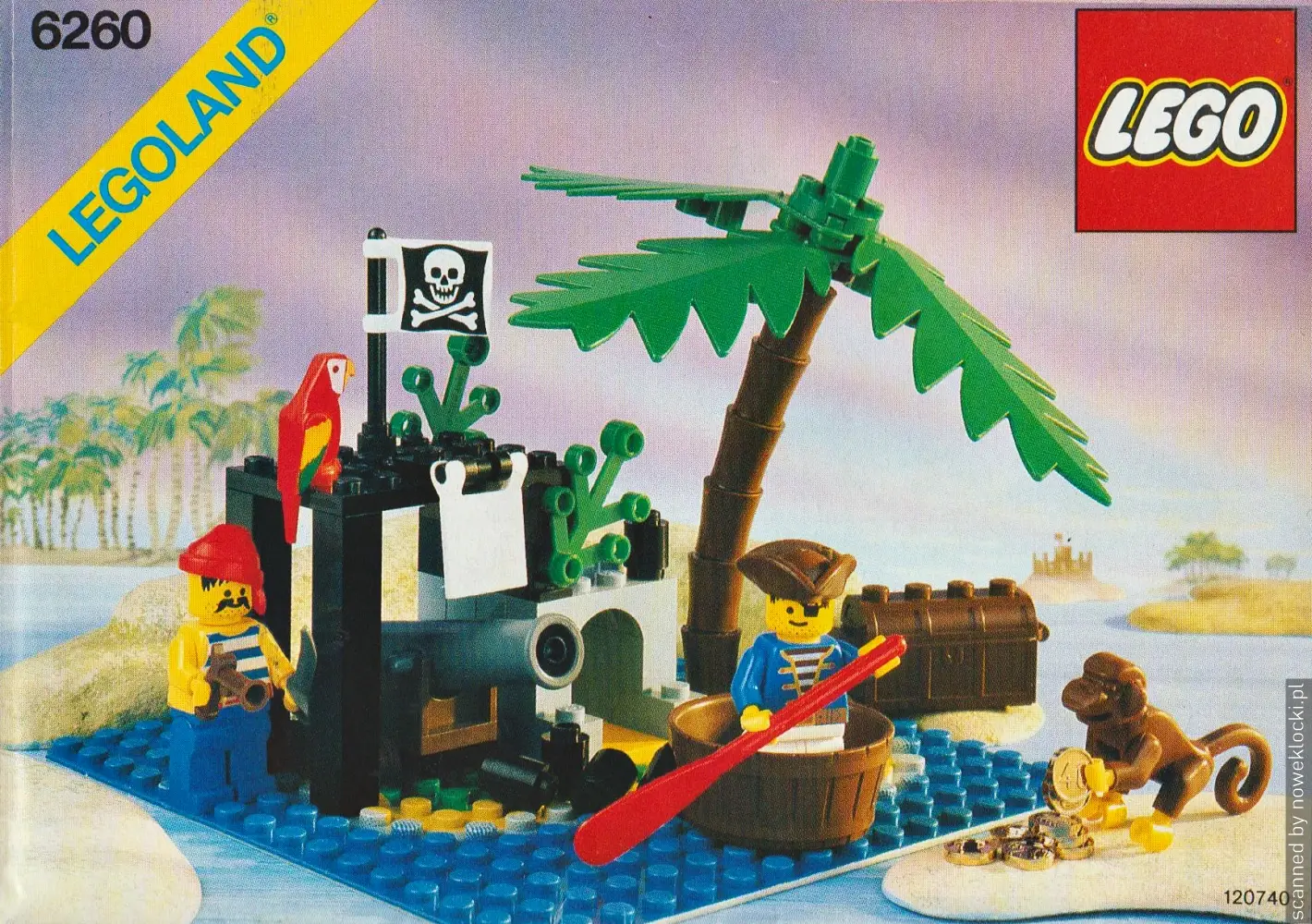 Zdjecie zestawu LEGO® nr 6260 – Wyspa wraków