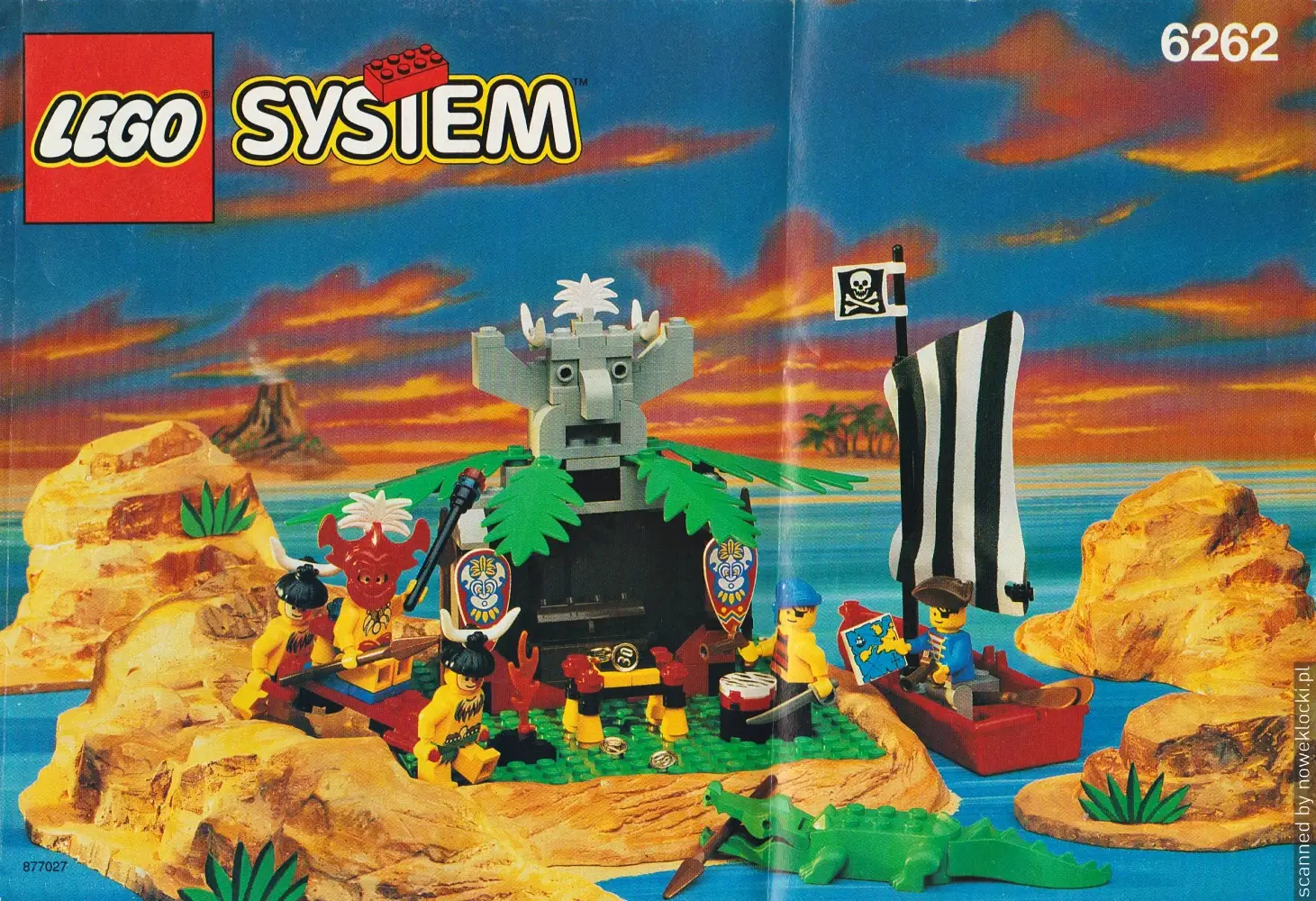 Zdjecie zestawu LEGO® nr 6262 – Święty tron wodza Indian