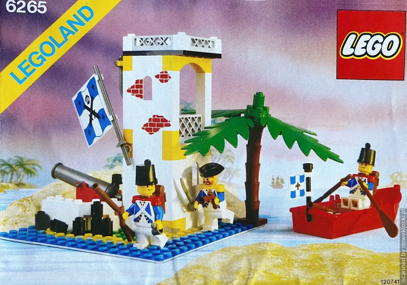 Zdjecie zestawu LEGO® nr 6265 – Sabre Island
