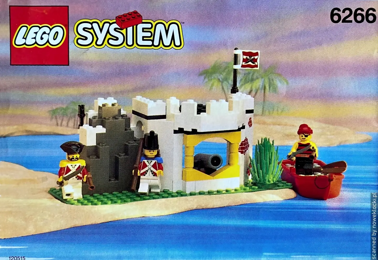 Zdjecie zestawu LEGO® nr 6266 – Cannon Cove