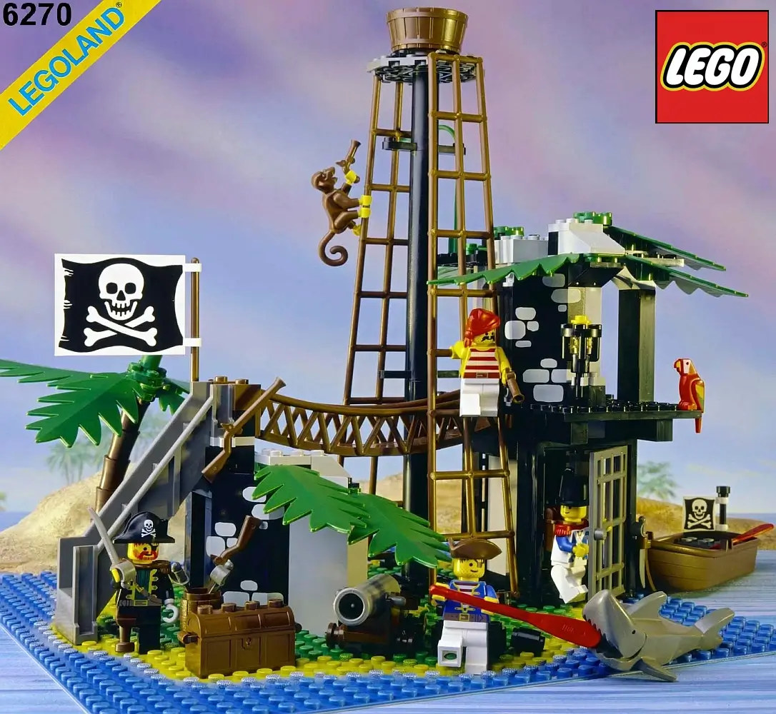 Zdjecie zestawu LEGO® nr 6270 – Forbidden Island